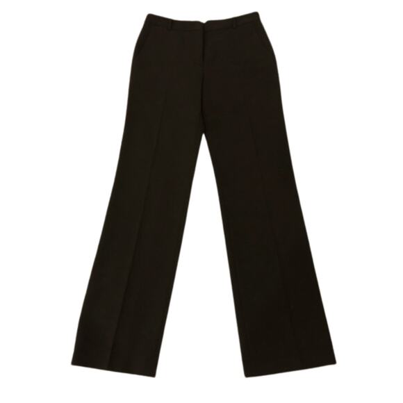 BCBGMaxAzria Simon Black Dress Pants Mid-Rise Trousers Size 0 NWOT - Picture 2 of 13